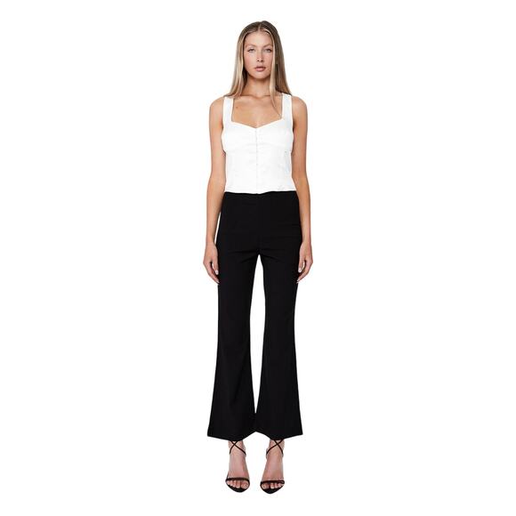 Bardot Elegant Black Flare Pants - Picture 1 of 10